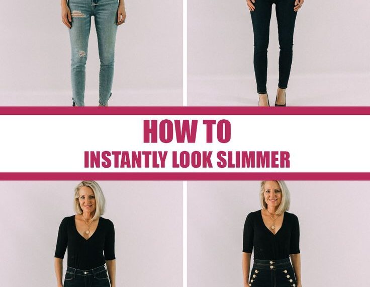 How to Dress Slimmer Instantly